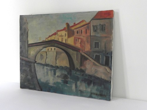Dipinto olio tela - dipinto, su