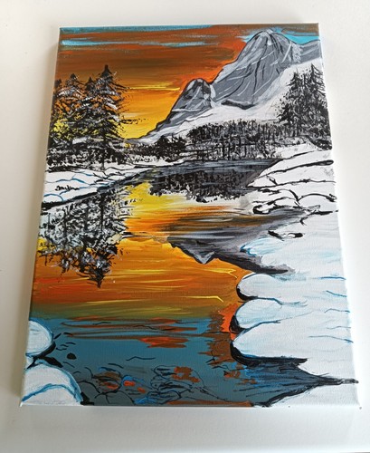 Quadro dipinto mano tela - dipinto,