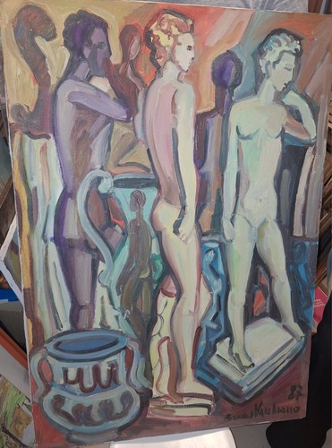 Dipinto tela figurativo - dipinto,