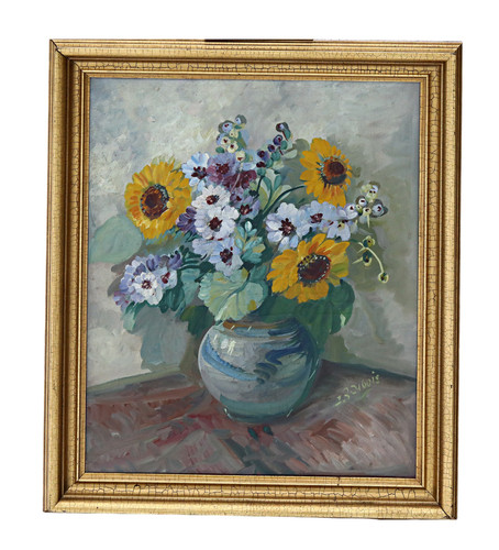 Olio tela ingeborg benthine - olio,