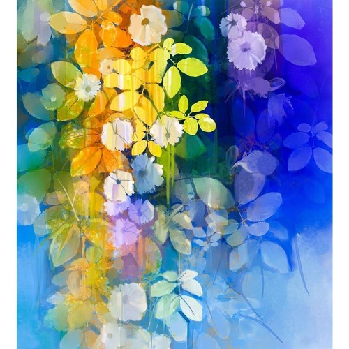 Dipinto tela fiori - di,