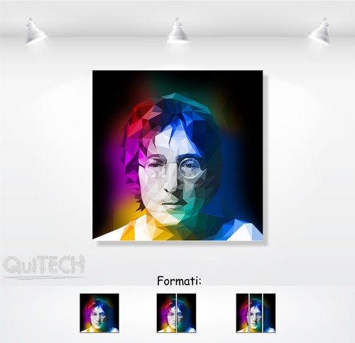 John lennon quadro - john,