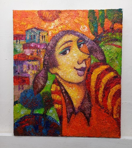Dipinto quadro paesaggio - quadro,