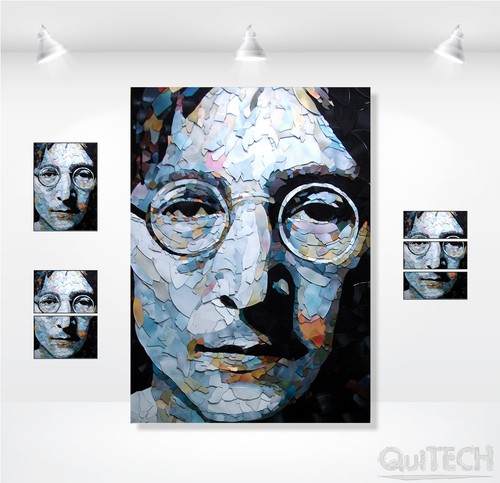 John lennon quadro - john,