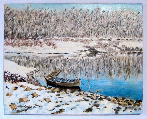 025 quadro dipinto olio - dipinto, su