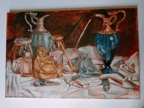Quadro dipinto olio tela - quadro,