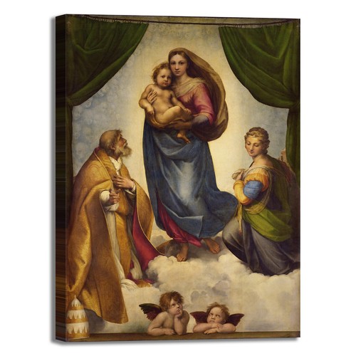 Raffaello madonna sistina - la,