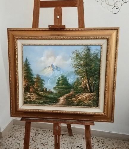 Quadro dipinto olio tela - quadro,
