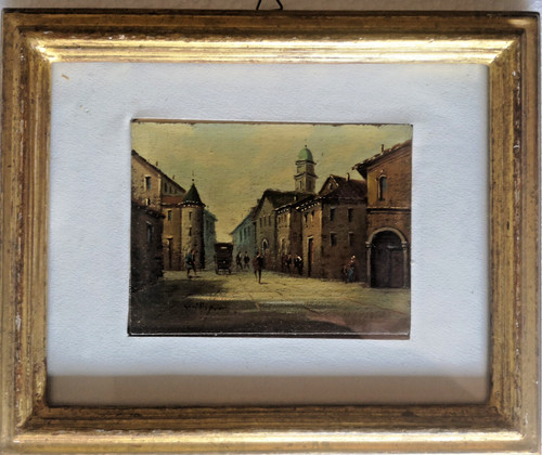 Dipinto epoca olio - d’epoca,