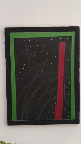 Franco angeli quadro dipinto - angeli,