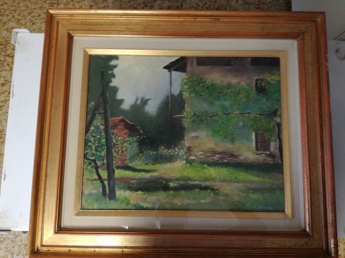 Dipinto olio tela r - tela,