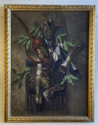 Antico dipinto olio - antico,