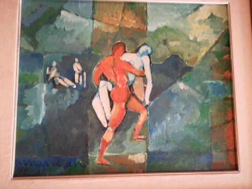 Quadro olio tela dipinto